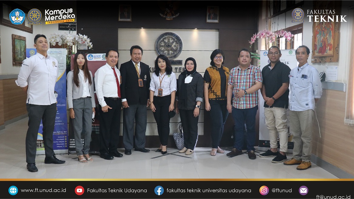 The MBKM Cooperation Agreement for the Architecture Study Program, Faculty of Engineering, Udayana University with the Architecture Study Program, Pembangunan Jaya University