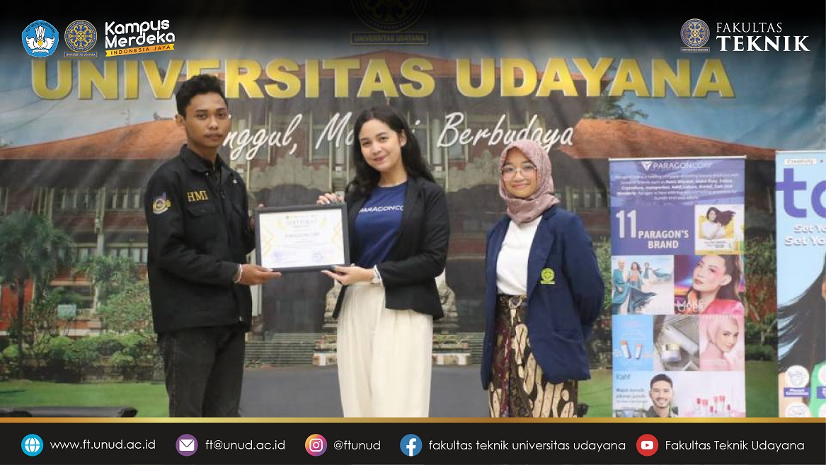 Himpunan Mahasiswa Industri Fakultas Teknik Universitas Udayana Bersama Paragon Corp Gelar 