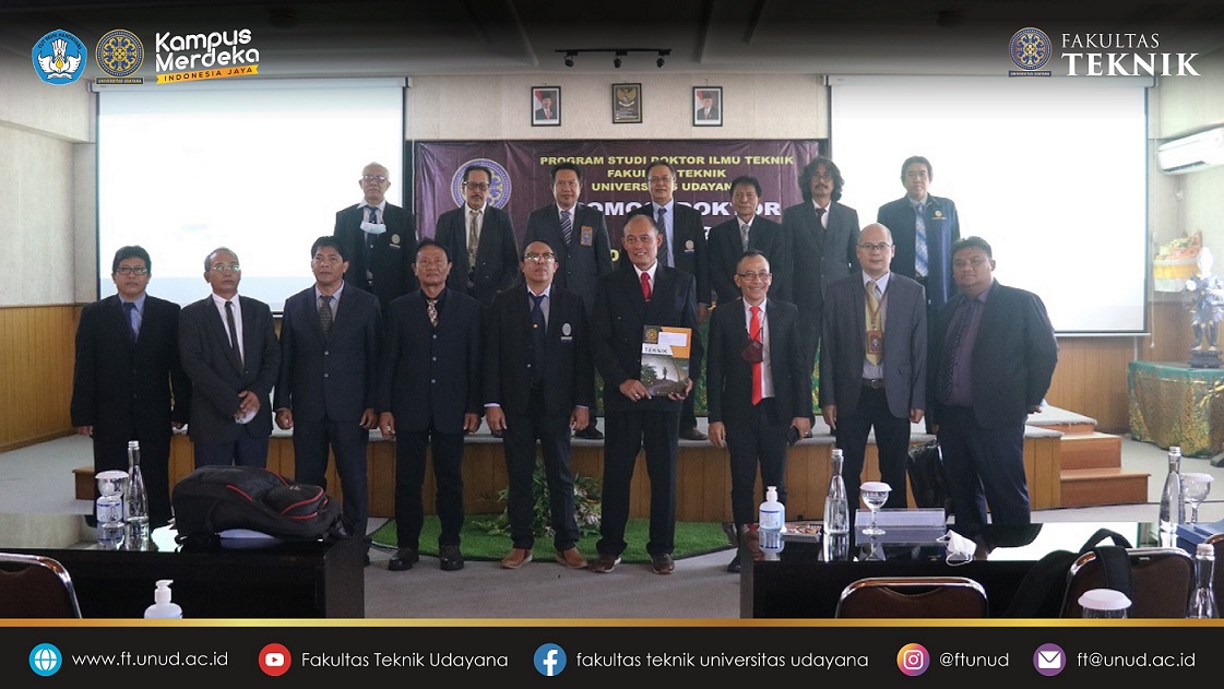 Promosi Doktor Ke-42 Fakultas Teknik Universitas Udayana