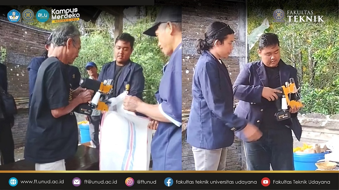 Program Bank Sampah di Desa Selat Dukung Penguatan Kapasitas Organisasi Mahasiswa Fakultas Teknik Universitas Udayana