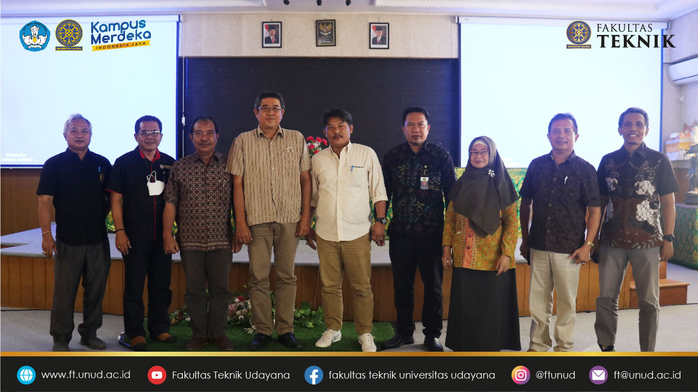 Election of the Chairperson of the Senate of the Faculty of Engineering, Udayana University for the 2022–2026 period