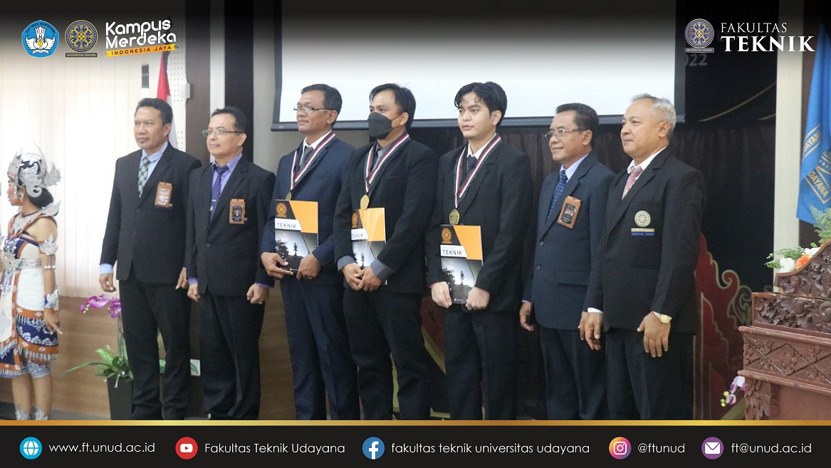 Fakultas Teknik Universitas Udayana Selenggarakan Yudisium ke-151