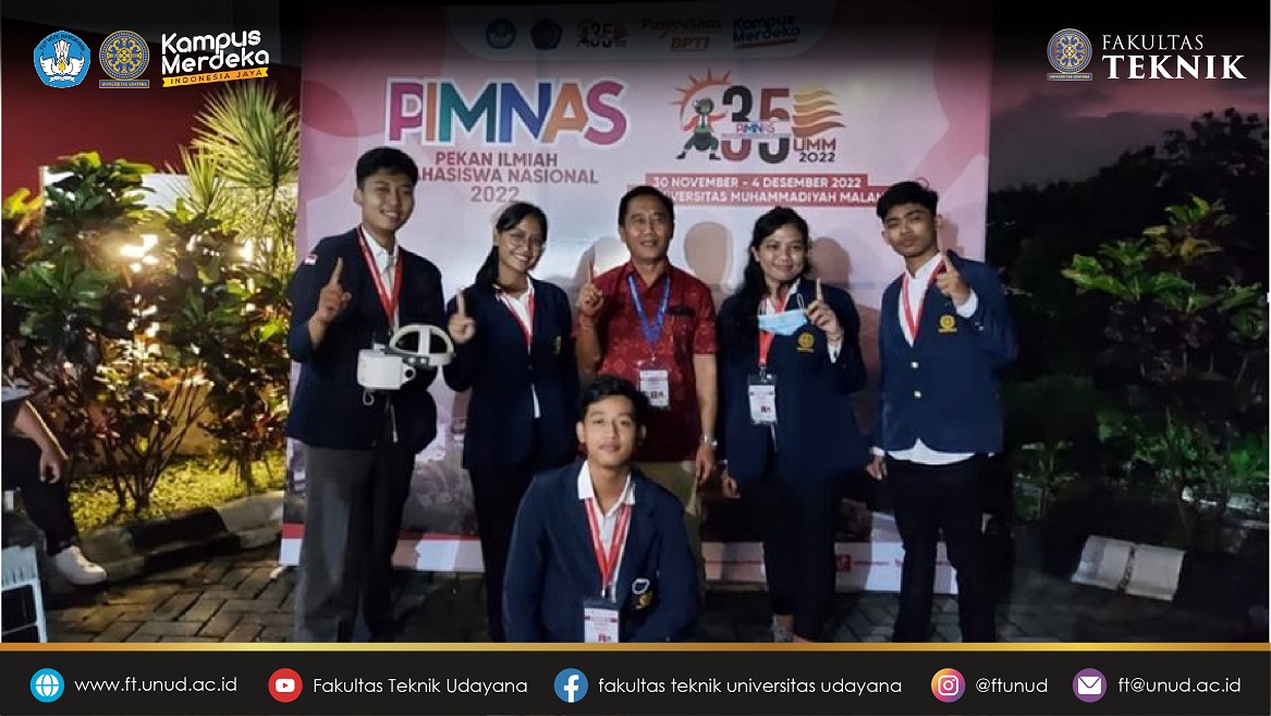 PKM Karsa Cipta Team PIMNAS 35 Contingent Udayana University Wins Silver Award