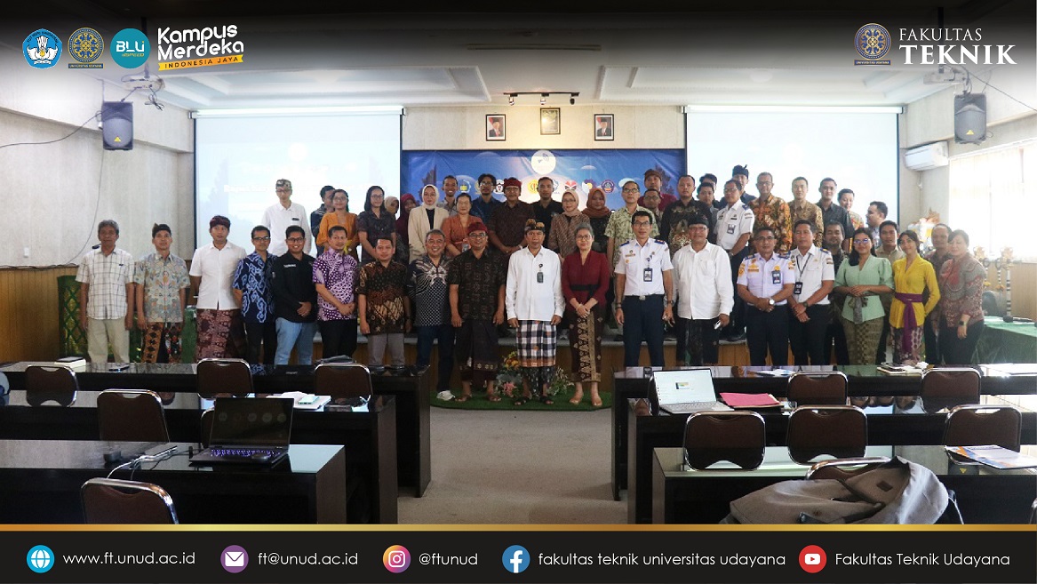 The Faculty of Engineering, Udayana University Hosted the Implementation of the Automatic Identification System Research Consortium Work Meeting