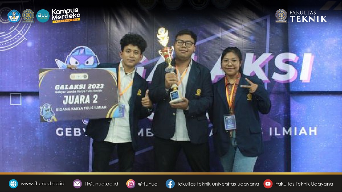 Udayana University Electrical Engineering Students Win Second Place in the 2023 GALAKSI Scientific Writing Competition