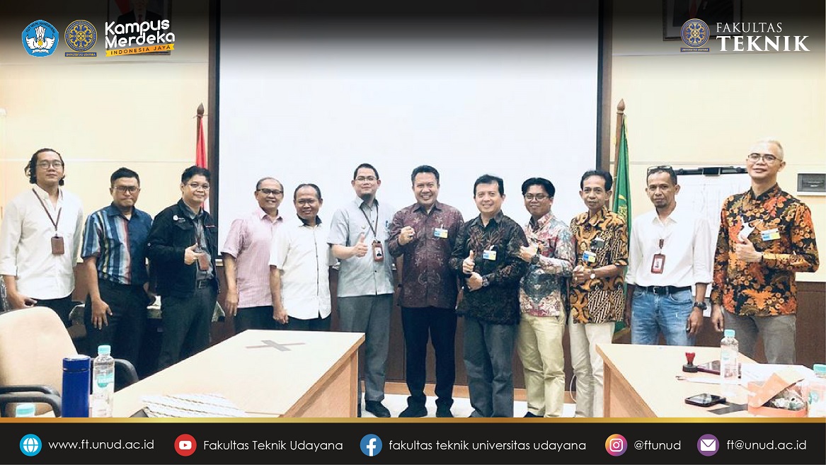 Faculty of Engineering, Udayana University Collaborates with Industry and Research Institutes related to MBKM