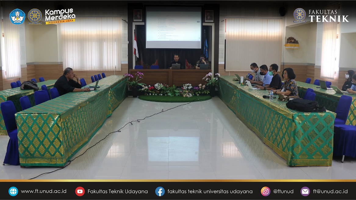Revision of Academic Guidelines for the Faculty of Engineering, Udayana University